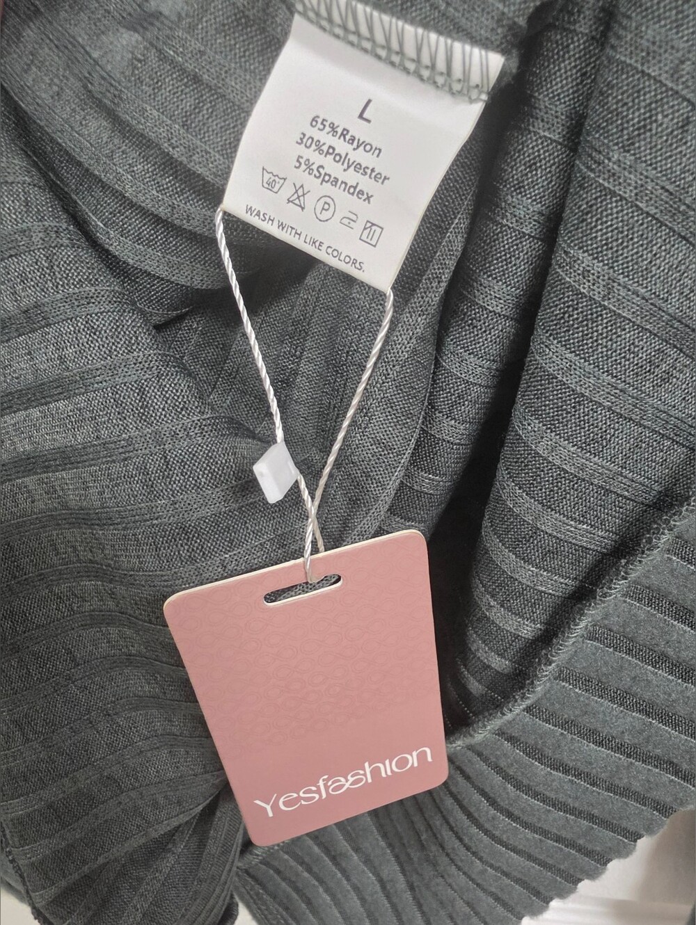 Oversized Ribbed Sweater - Picture 2 of 2